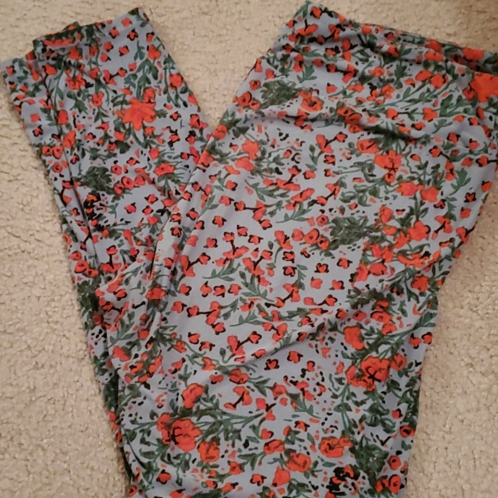 Floral leggings